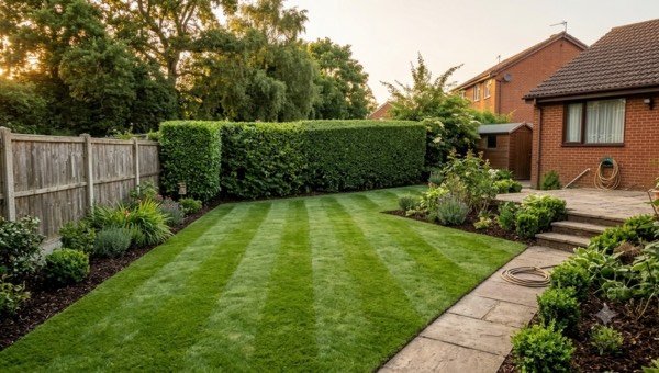 Jardin après entretien premium par Garonne Paysages de Toulouse à Montauban