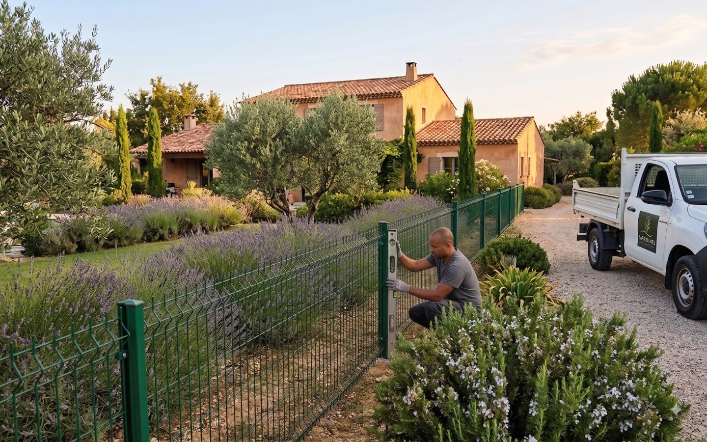 Pose de clôture de jardin : quel type choisir et à quel prix ?